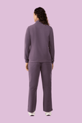 Women's Scrub Jacket Dewberry - Vaayu Scrubs 