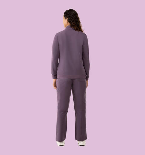 Women's Scrub Jacket Dewberry