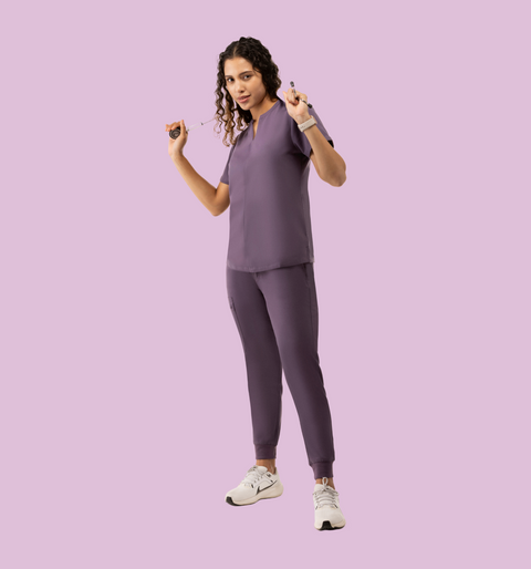 Halo Two Pocket Slim Top Dewberry