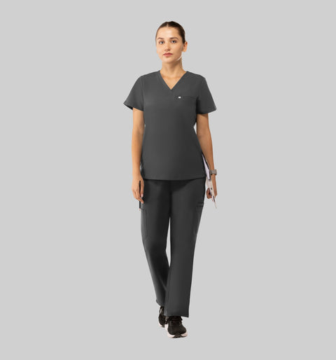 Aura One Pocket Top Pewter