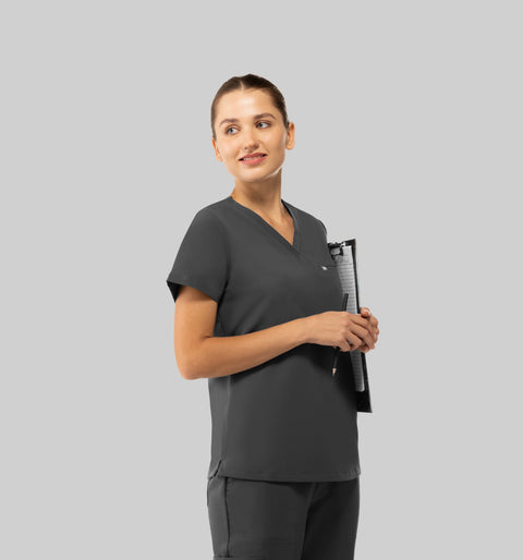 Aura One Pocket Top Pewter