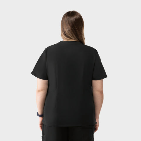 Halo Two Pocket Top Black