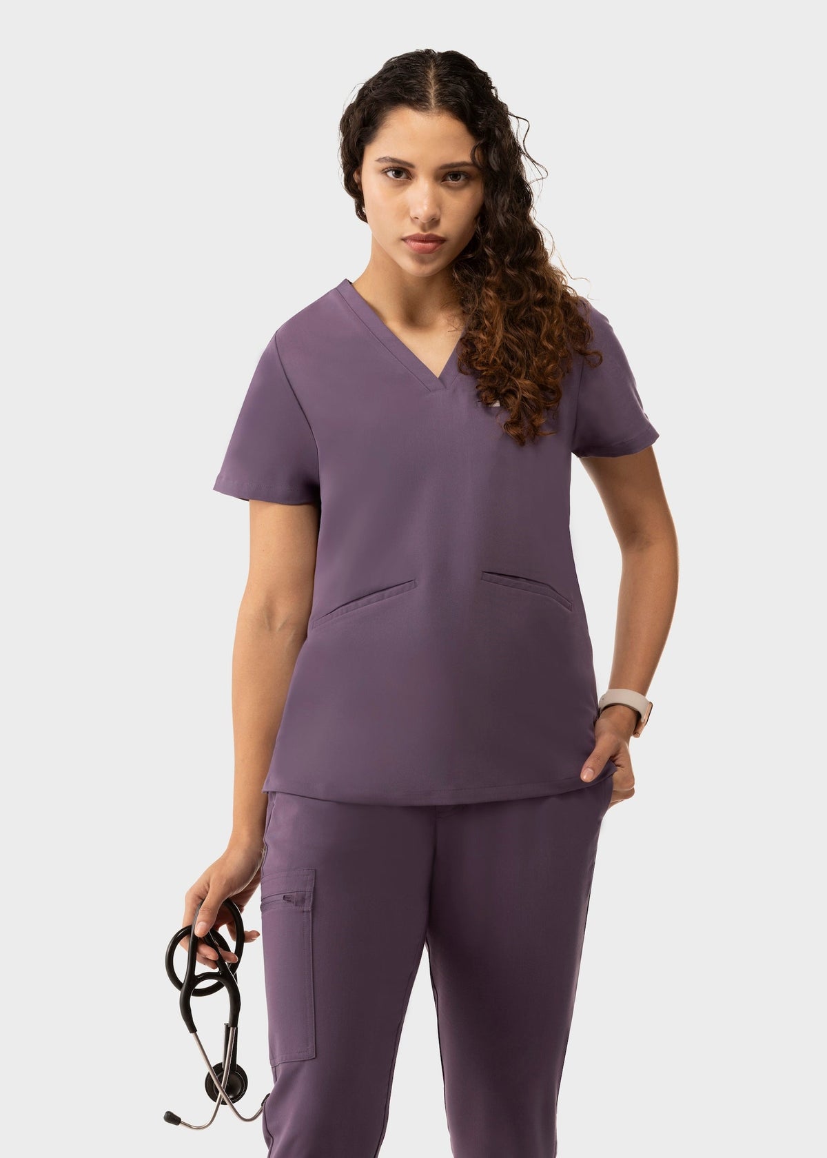 Prana Three Pocket Top Dewberry