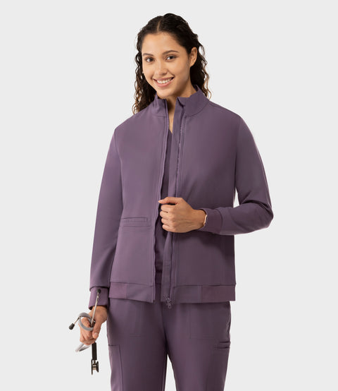 Scrub Jacket Dewberry