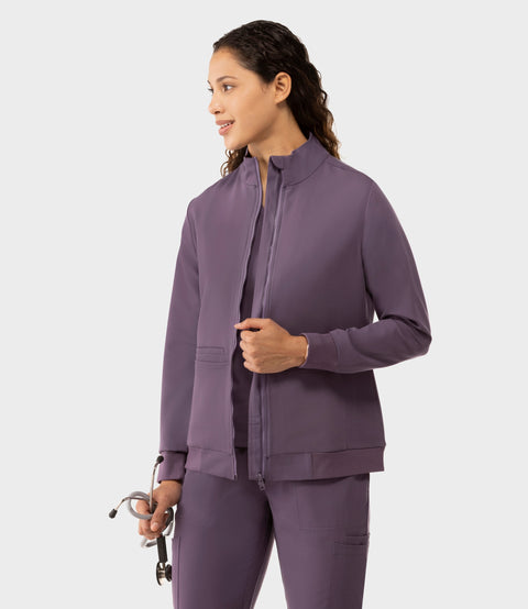 Scrub Jacket Dewberry
