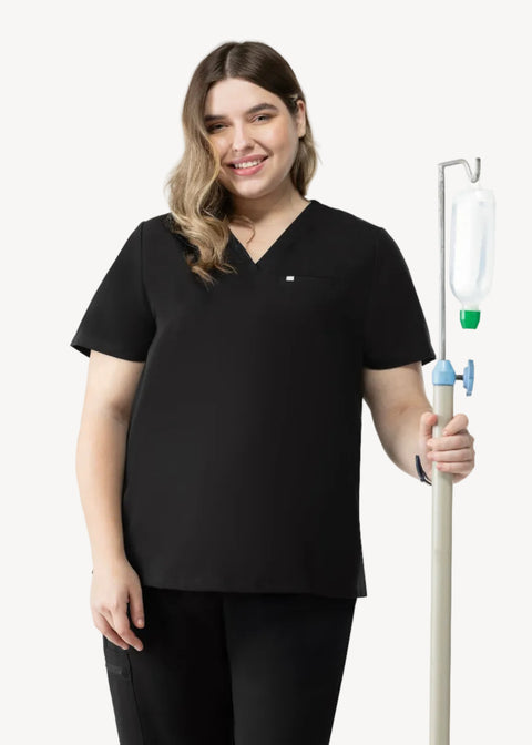 Aura One Pocket Top Black