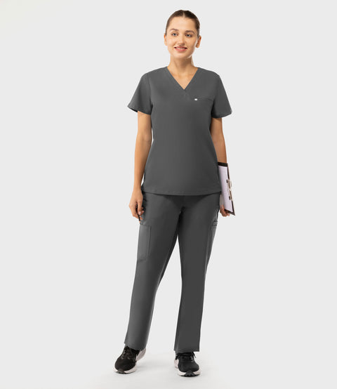 Aura One Pocket Top Pewter