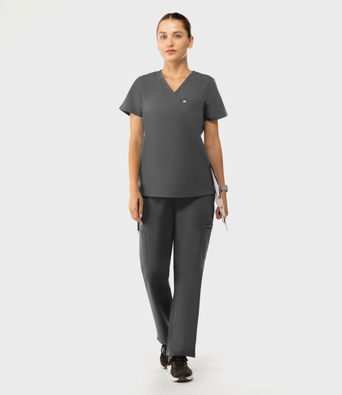 Aura One Pocket Top Pewter