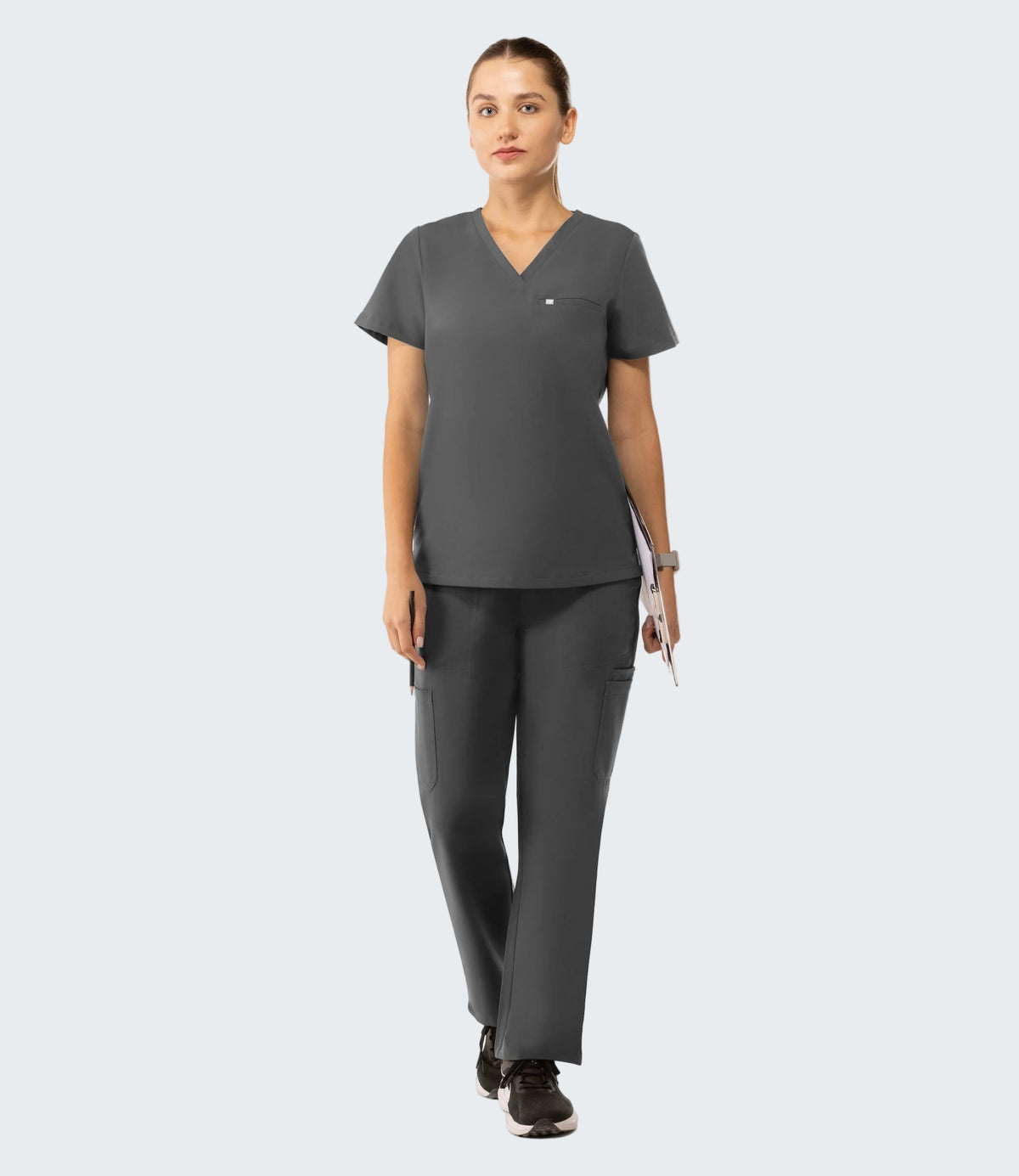 Aura One Pocket Top Pewter