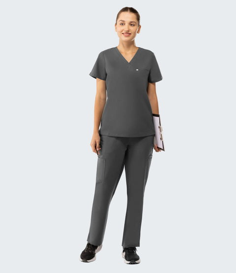 Aura One Pocket Top Pewter