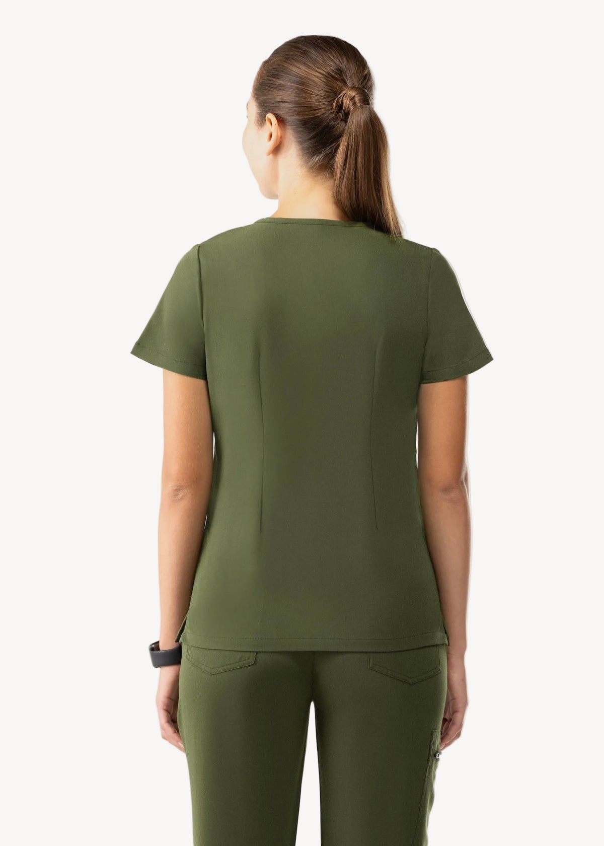 Prana Three Pocket Top Olive