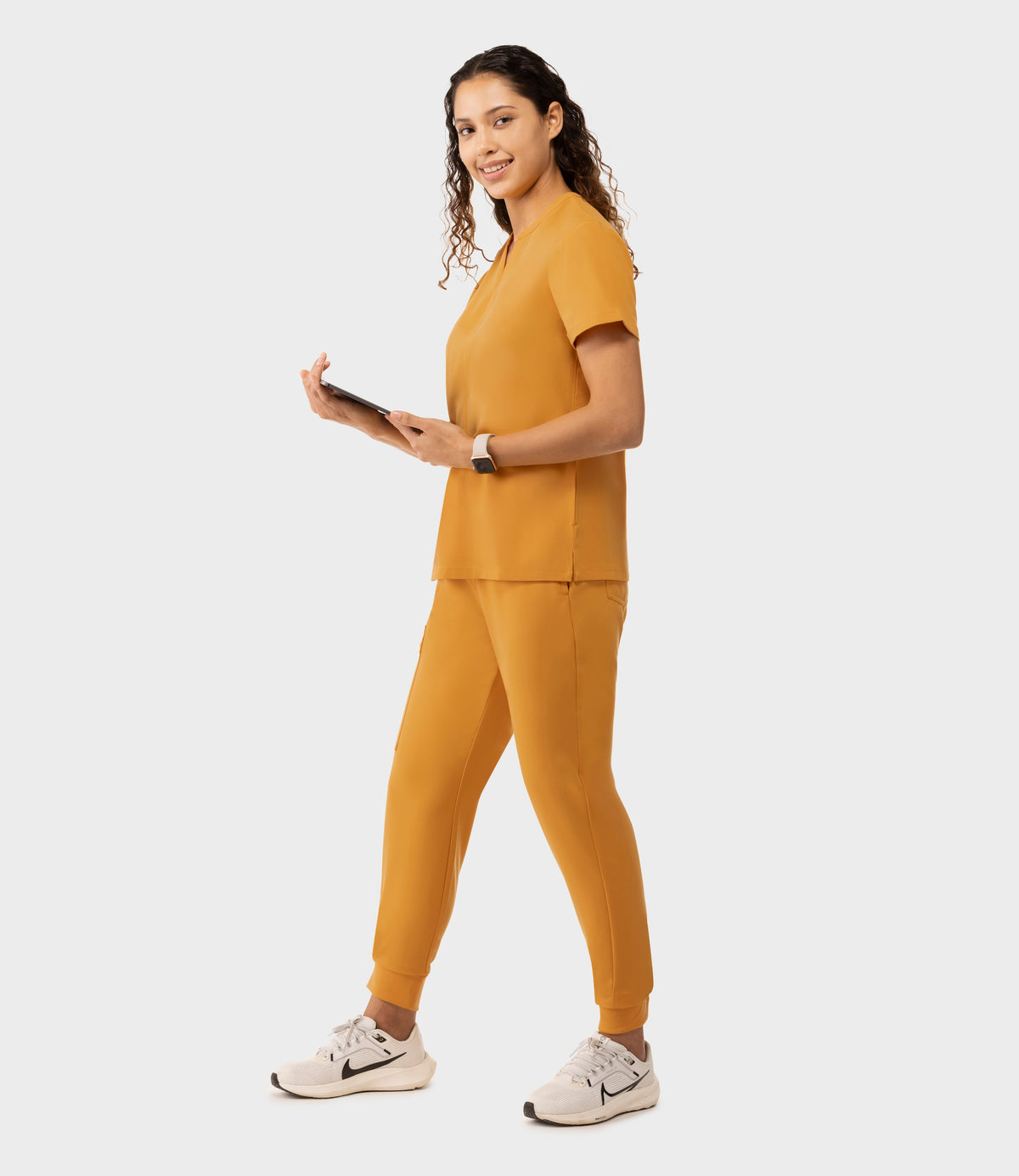 High Waist Joggers Honey