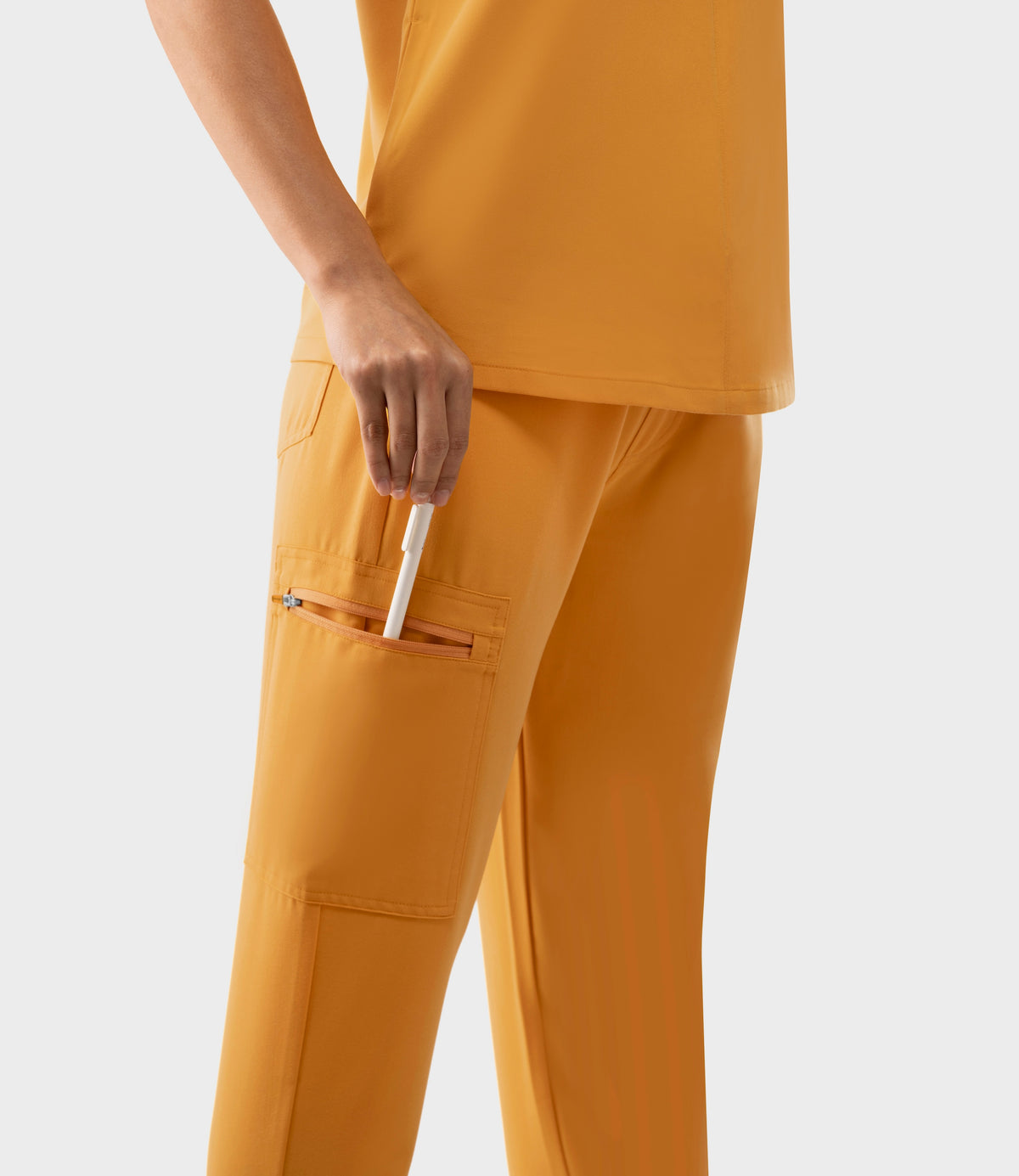 High Waist Joggers Honey