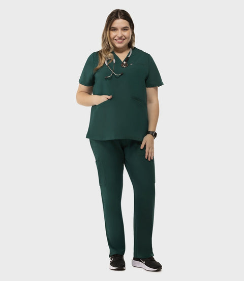 Prana Three Pocket Top Hunter Green