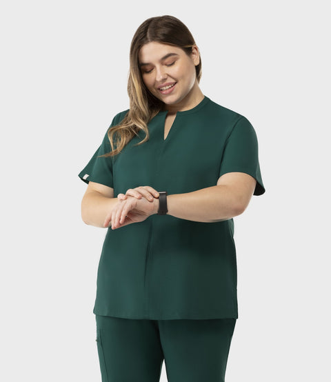 Halo Two Pocket Slim Top Hunter Green