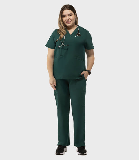 Prana Three Pocket Top Hunter Green