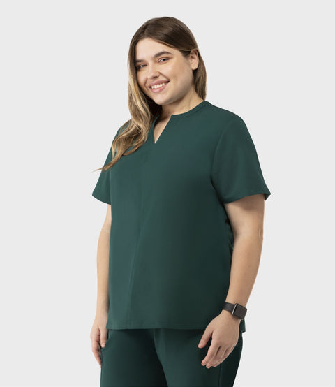 Halo Two Pocket Slim Top Hunter Green