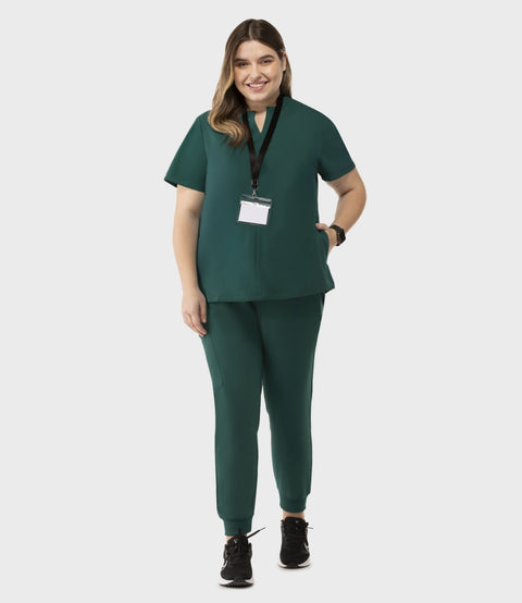 Halo Two Pocket Slim Top Hunter Green