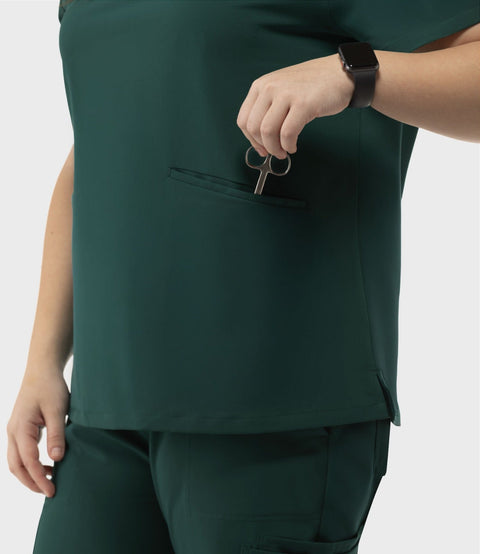 Prana Three Pocket Top Hunter Green