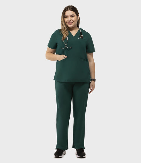 Prana Three Pocket Top Hunter Green