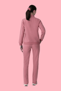 Women's Scrub Jacket Mauve - Vaayu Scrubs 