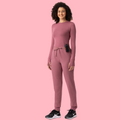 Women's High Waist Joggers Mauve