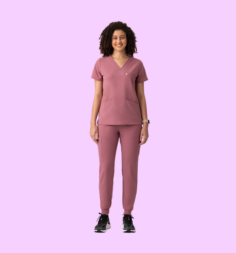 Prana Three Pocket Top Mauve