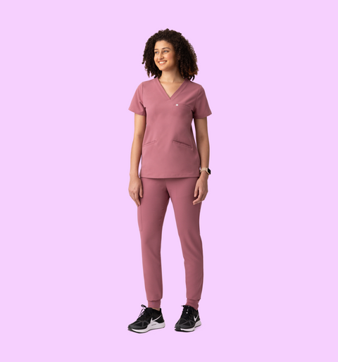 Prana Three Pocket Top Mauve