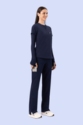 Aura One Pocket Top Navy - Vaayu Scrubs 