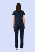 Aura One Pocket Top Navy - Vaayu Scrubs 