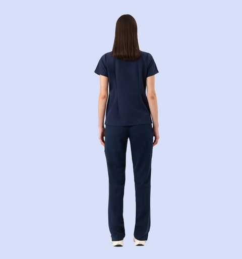 Aura One Pocket Top Navy