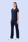 Aura One Pocket Top Navy - Vaayu Scrubs 