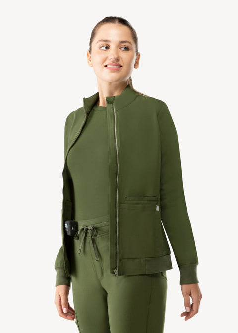 Scrub Jacket Olive