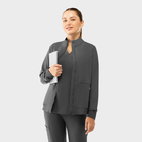 Scrub Jacket Pewter