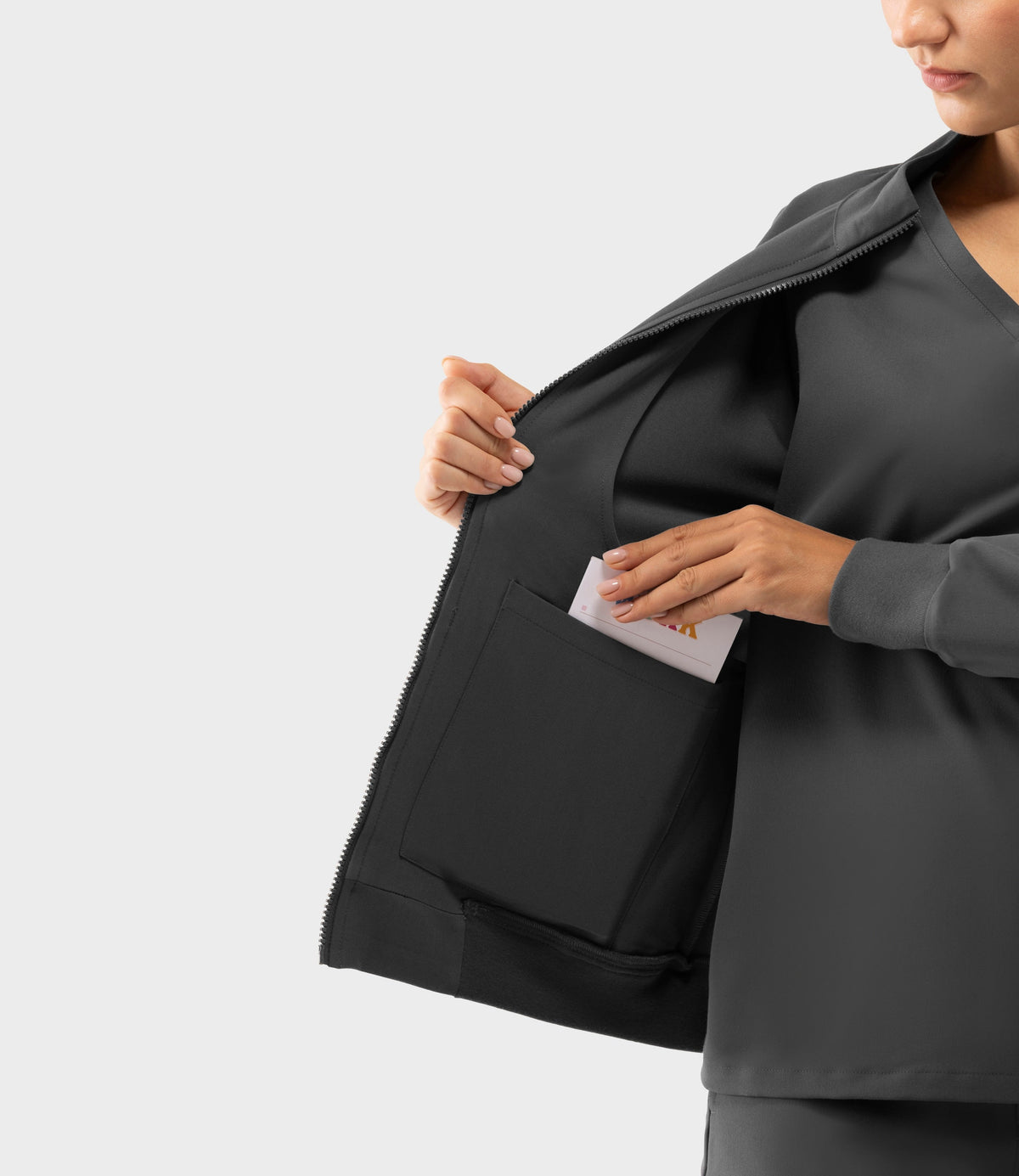 Scrub Jacket Pewter