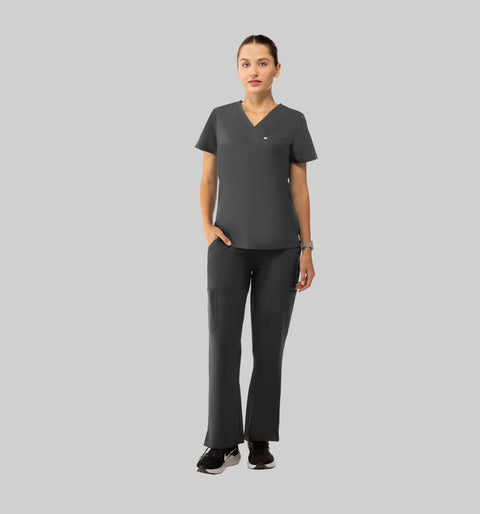 Aura One Pocket Top Pewter
