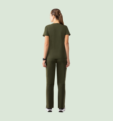 Aura One Pocket Top Olive