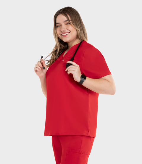 Aura One Pocket Top Red