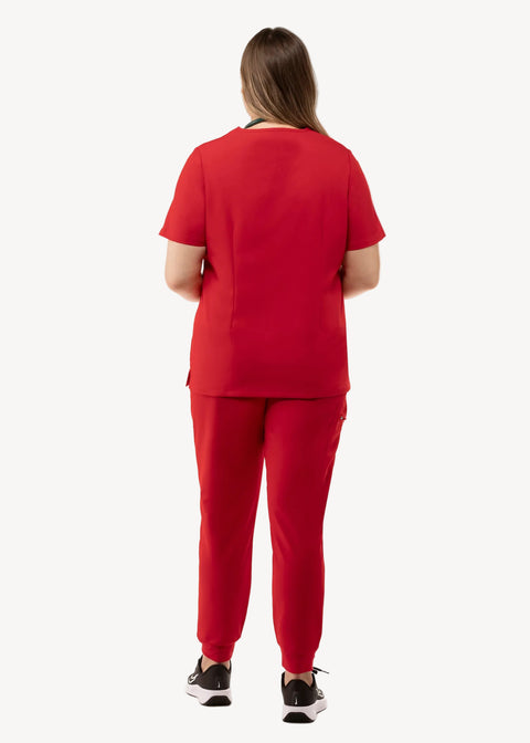 Prana Three Pocket Top Red