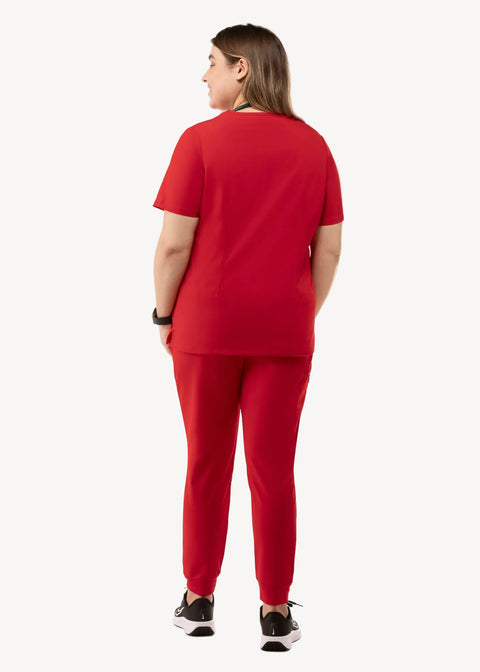 Prana Three Pocket Top Red