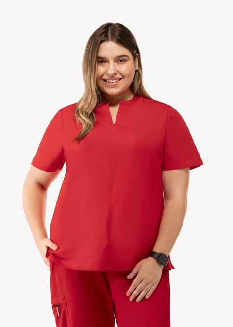 Halo Two Pocket Top Red