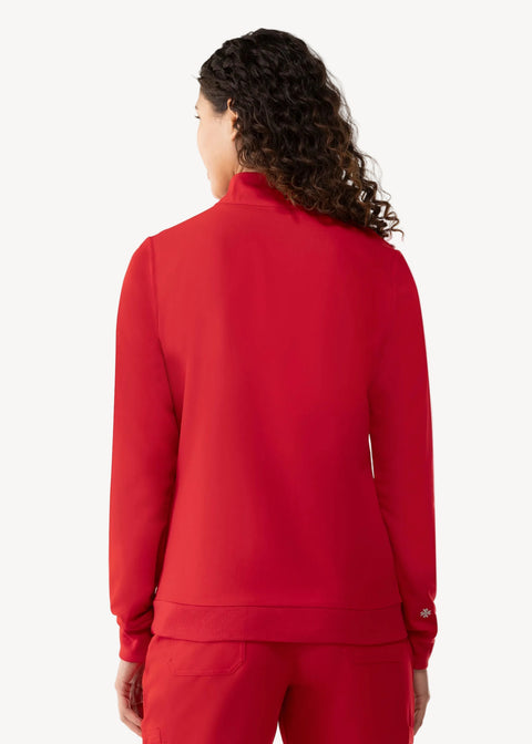 Scrub Jacket Red