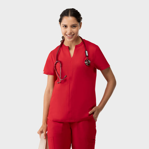 Halo Two Pocket Top Red