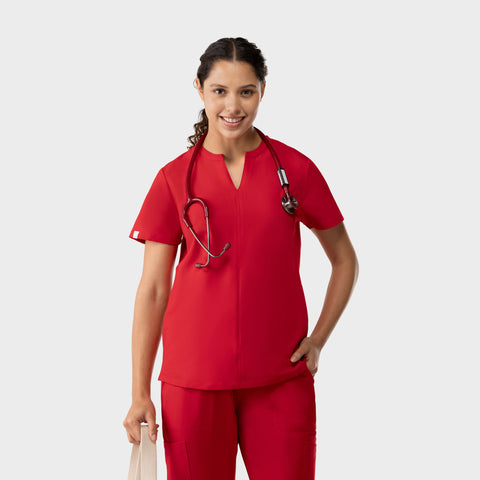 Halo Two Pocket Top Red