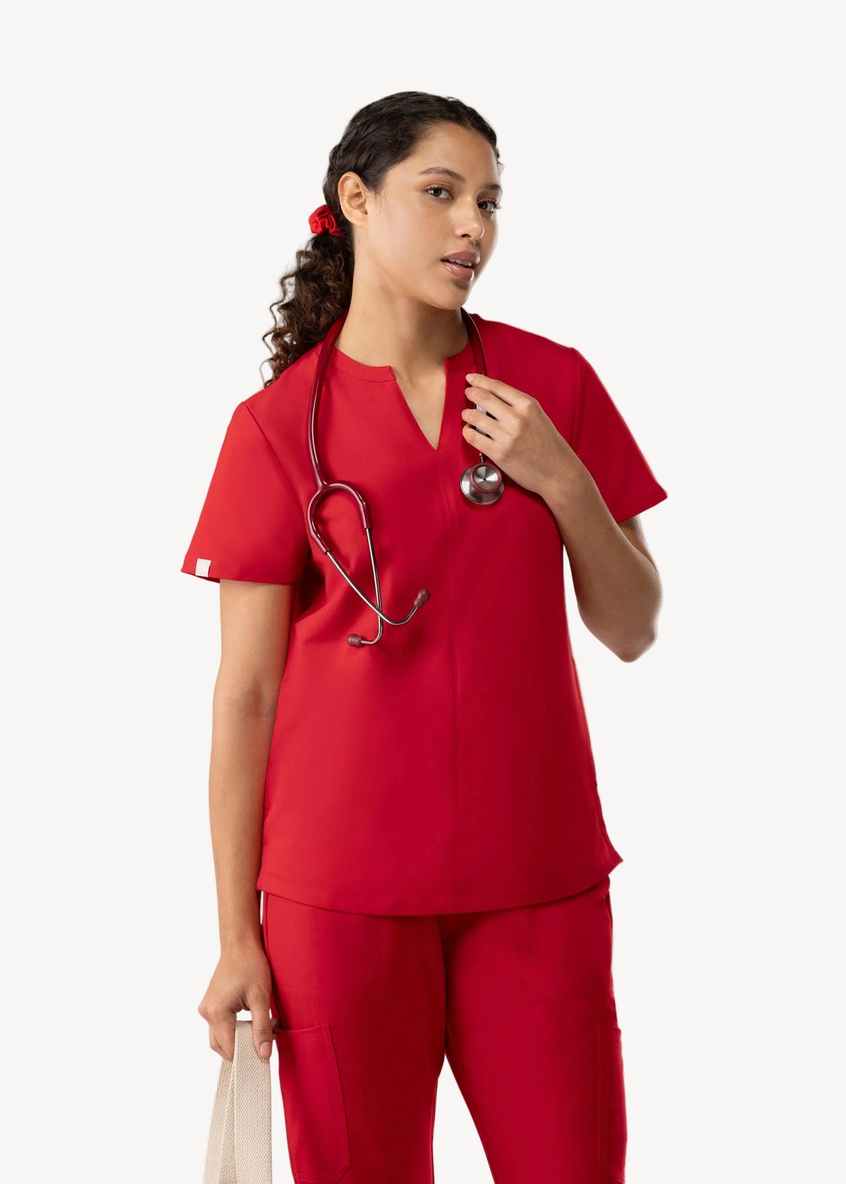 Halo Two Pocket Top Red