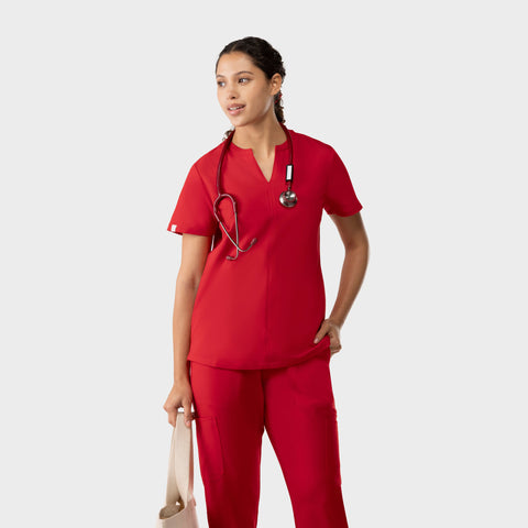 Halo Two Pocket Top Red
