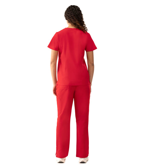 Women's Cargo Pants Red