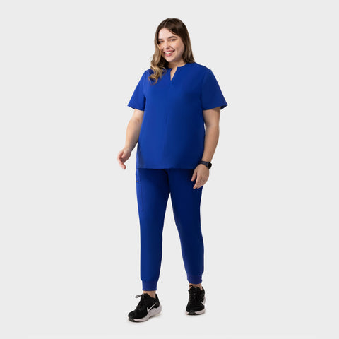 Halo Two Pocket Top Royal Blue
