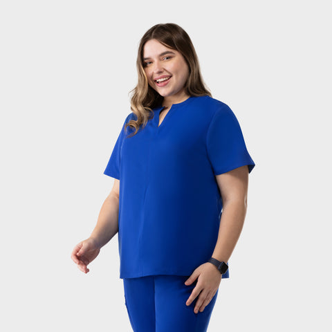 Halo Two Pocket Top Royal Blue