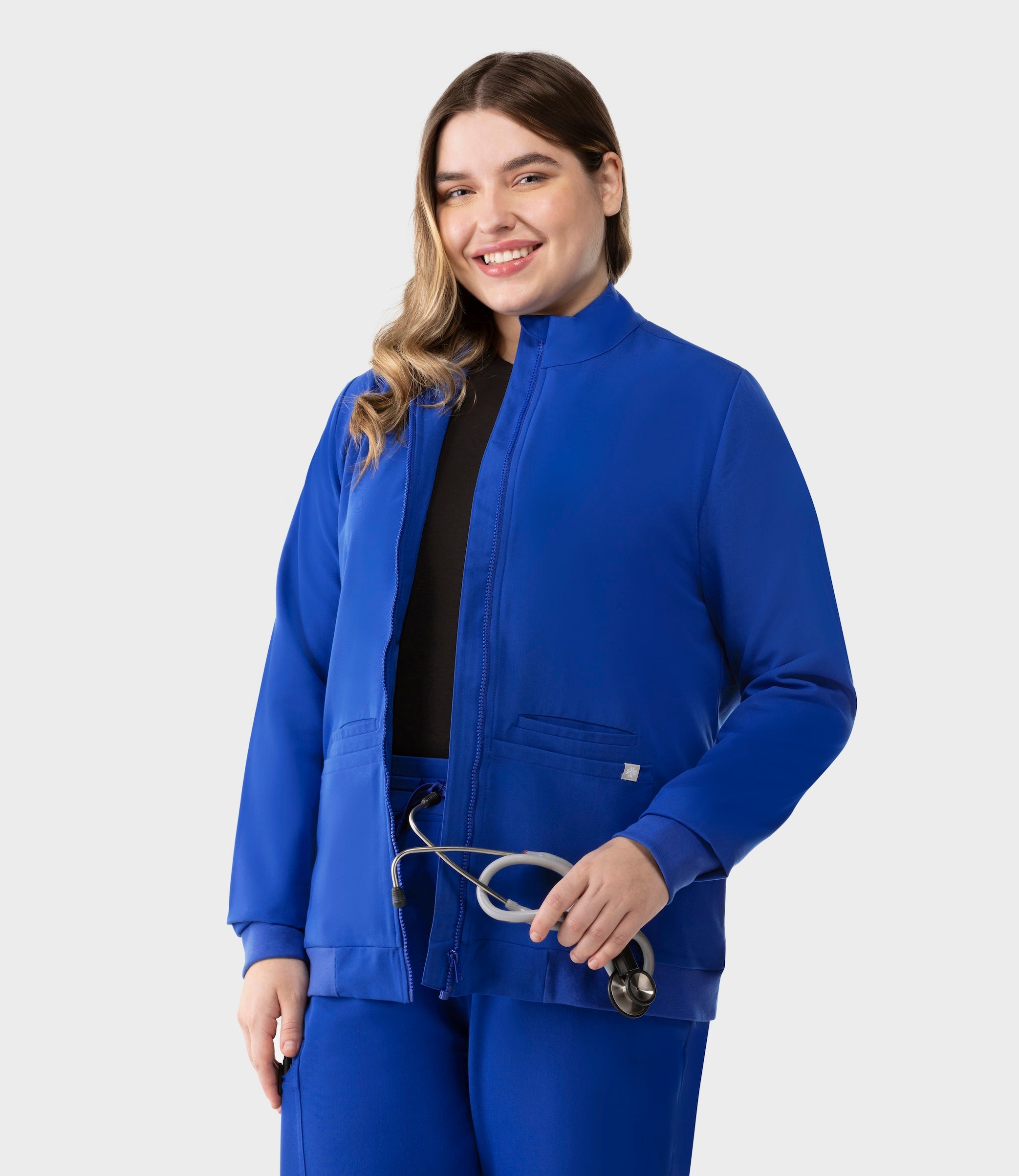 Scrub Jacket Royal Blue